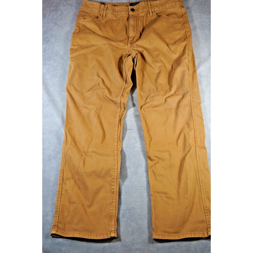 Woolrich Pants Mens Utility 34x32 (31) Straight Green‎ Label Collection Stretch
